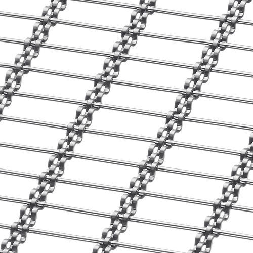 Metall-Geflecht / Dekor - M13Z-388 - BANKER WIRE - Messing / Stahl / Bronze