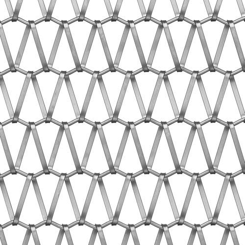Metall-Geflecht / Dekor - RIDGE - BANKER WIRE - Aluminium / Kupfer / Edelstahl