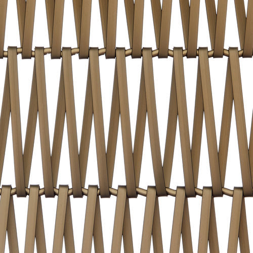 Metall-Geflecht / Dekor - DUNE 20100 - BANKER WIRE - Aluminium / Kupfer / Edelstahl
