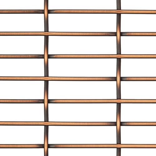 Metall-Geflecht / Dekor - FPZ-66 - BANKER WIRE - Messing / Stahl / Bronze