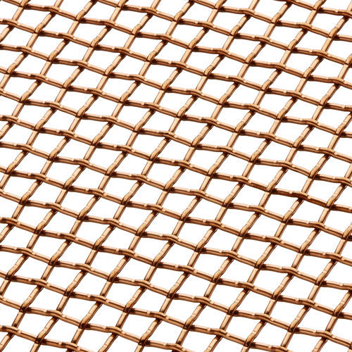 Metall-Geflecht / Dekor - L-446 - BANKER WIRE - Messing / Stahl / Bronze