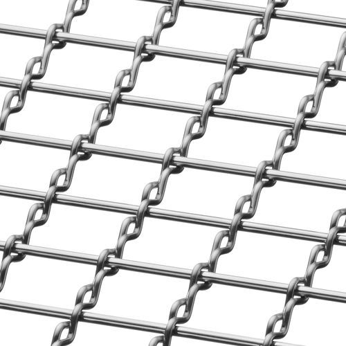 Metall-Geflecht / Dekor - M12Z-34 - BANKER WIRE - Messing / Stahl / Bronze