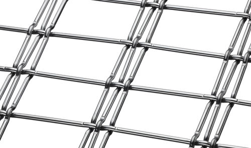 Metall-Geflecht / Dekor - M13Z-225 - BANKER WIRE - Messing / Aluminium / Stahl