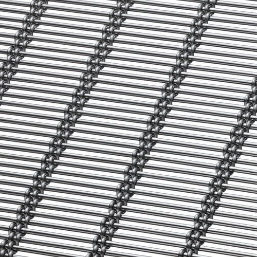 Metall-Geflecht / Dekor - M14Z-3 - BANKER WIRE - Edelstahl / für Fassaden / zur Außenraumgestaltung