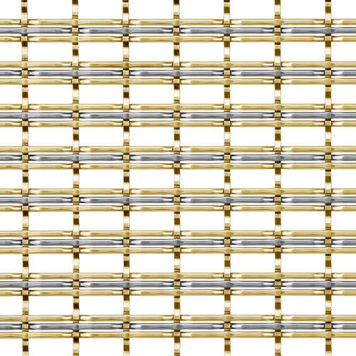Metall-Geflecht / Dekor - M31Z-17 - BANKER WIRE - Messing / Bronze / Edelstahl