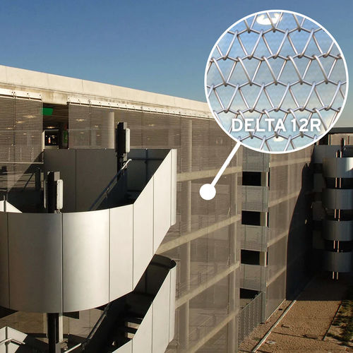 Metall-Geflecht / Dekor - DELTA 12R - BANKER WIRE - Aluminium / Kupfer / Edelstahl