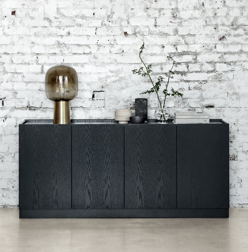 Modernes Sideboard - #404 - Skovby - Eiche / Nussbaum / Wenge