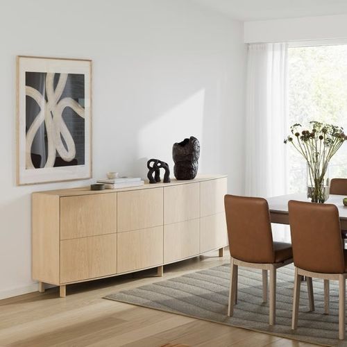 Modernes Sideboard - #414 - Skovby - Eiche / Nussbaum / Massivholz