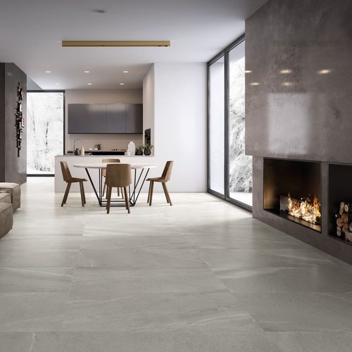 Feinsteinzeugfliesen - LANDSTONE - Gruppo Ceramiche Ricchetti - in Naturoptik / für den Innenraum / für Wohnzimmer