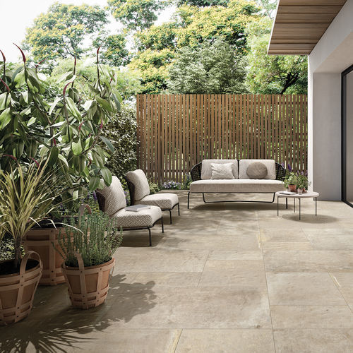 Feinsteinzeugfliesen - STONEMIX - Gruppo Ceramiche Ricchetti - poliert / für den Innenraum / für Wohnzimmer