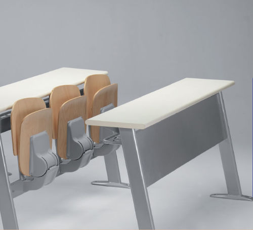 Moderner Unterrichtstisch - 840EVO Series - CAMILLO SIRIANNI SAS - Holz / aus recyceltem Material / Gestell aus Metall