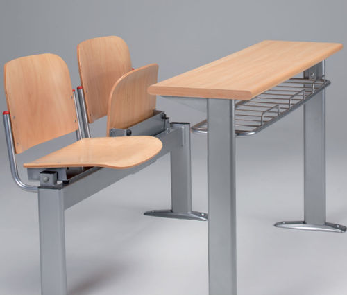 Moderner Unterrichtstisch - 1020/1040 Series - CAMILLO SIRIANNI SAS - Holz / aus recyceltem Material / Gestell aus Metall