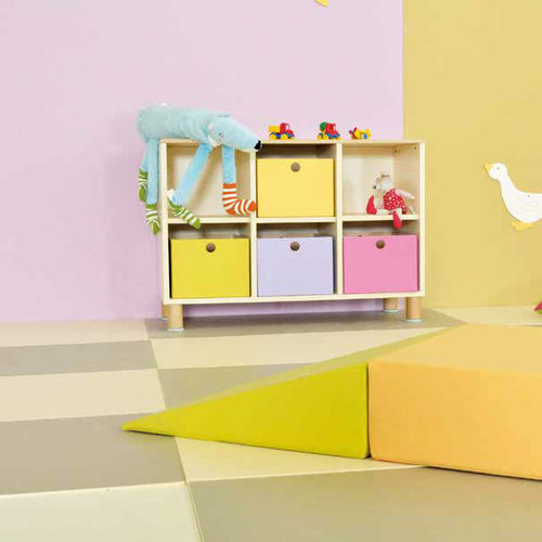 Boden-Ablagemöbel - MI 126 - CAMILLO SIRIANNI SAS - für Kindergarten / für Kindergarten