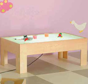Moderner Spieltisch für Kinder - MI 571 - CAMILLO SIRIANNI SAS - für Kindergarten / für Kindergarten / Sperrholz