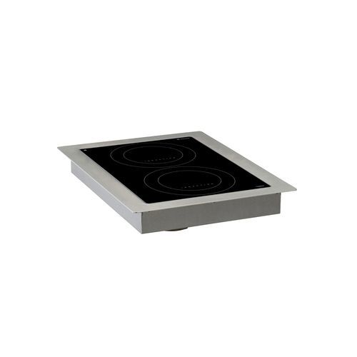 Induktionskochfeld - D2IC 6000 - ADVENTYS - Profi / mit 2 Kochfeldern / Einbau