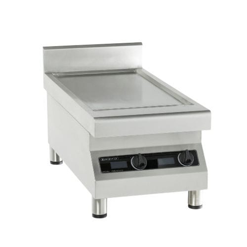 Plancha-Grill / für den Innenraum - MOP2I  - ADVENTYS - Induktion / bodenstehend / Glaskeramik