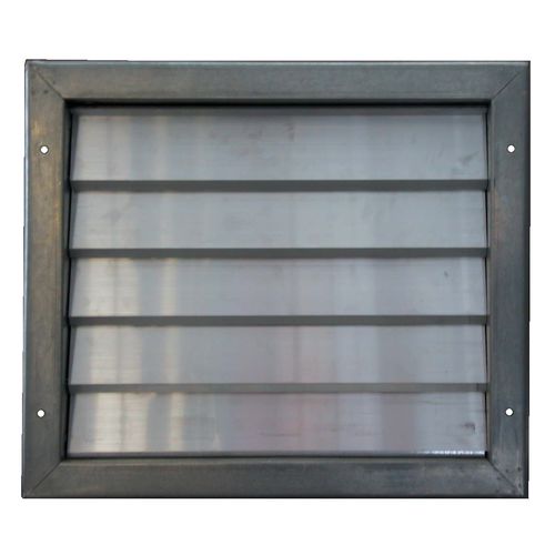 Aluminium-Lüftungsklappe - UEK - SCHAKO KG - galvanisiertem Stahl / Kunststoff / zur Druckentlastung