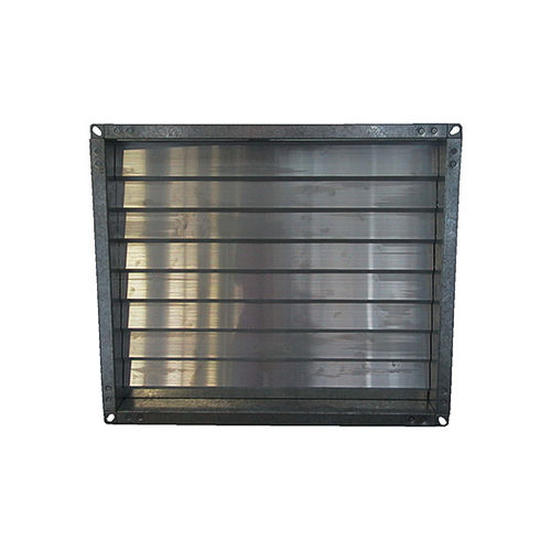 Aluminium-Lüftungsklappe - UEK-U - SCHAKO KG - galvanisiertem Stahl / Kunststoff / zur Druckentlastung
