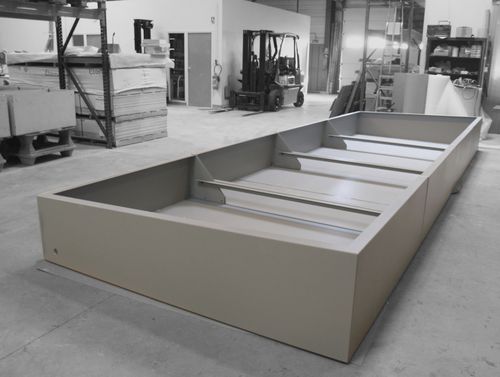 Stahl-Pflanzkübel - STP 672.220H57 EZ - STEELAB - ATELIER SO GREEN - maßgefertigt / modulierbar / modern