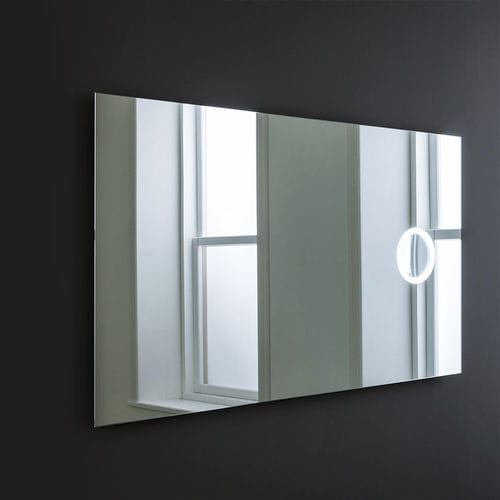 Wandmontierter Spiegel für Badezimmer - OBLÒ - ARTELINEA - modern / rechteckig / LED-beleuchtet