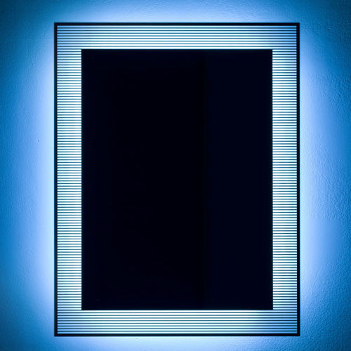 Wandmontierter Spiegel für Badezimmer - BARCODE - ARTELINEA - modern / rechteckig / vertikal