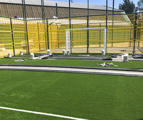 Synthetik-Rasen - G20 MONOFILAMENTS - GROUPE SAE - TENNIS D'AQUITAINE - Rollen / für Sportplätze