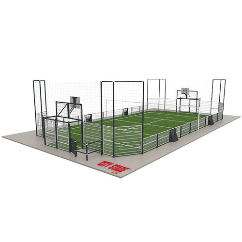 Multisportplatz für Spielplätze - CITY STADE® PACK  - GROUPE SAE - TENNIS D'AQUITAINE - für öffentliche Anlagen