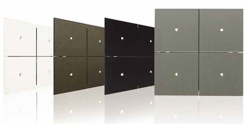 Druckschalter - DT0S-4BR - Duotecno - Einbau / 4-fach / Bronze