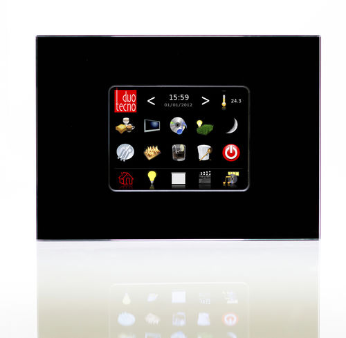Touchscreen für Hausautomationssystem - DT0C-6GB - Duotecno - wandmontiert