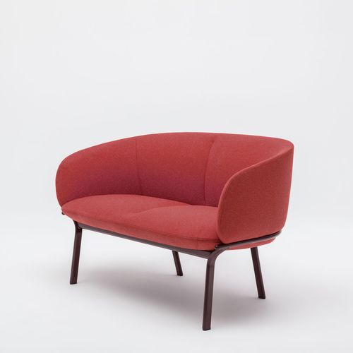 Kompaktes Sofa - GRACE - MDD - modern / Stoff / blau