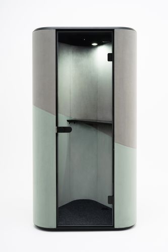 POD-Büro / Akustik - HANA - MDD - ergonomisch / Glas / für Großraumbüros