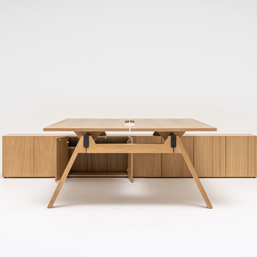 Schreibtisch für Open Space - Viga Bench - MDD - bodenstehend / für 2 Personen / modern
