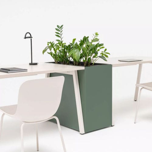 Holz-Pflanzkübel - STANDARD  - MDD - Kunststoff / Polypropylen / rechteckig