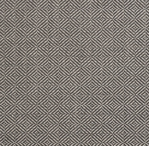 Vorhangstoff - ZELO R - DEDAR MILANO - geometrisches Muster / Polyester / Trevira CS®