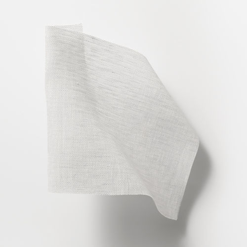 Einfarbige Gardine - ACQUERELLO CHEVRON - DEDAR MILANO - Leinen / Polyester / waschbar