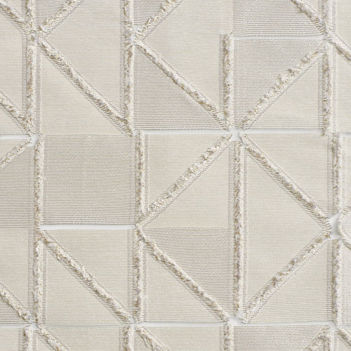 Vorhangstoff - LUMILLUMINA  - DEDAR MILANO - geometrisches Muster / Polyester / Baumwolle