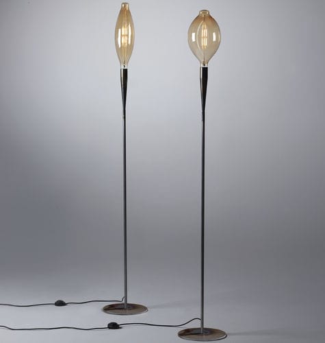 Stehleuchte - UNIDEA Retrò 3511 3512 - Egoluce - geblasenes Glas / modern / mit Kabel