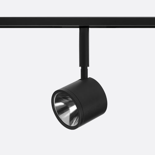 LED-Schienenleuchte - NEWTON FLAT TRACK 48 - Egoluce - rund / aus lackiertem Aluminium / für Einzelhandel