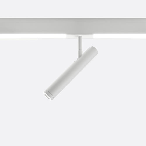 LED-Schienenleuchte - NEWTON SLIM RAIL - Egoluce - rund / aus lackiertem Aluminium / für Einzelhandel