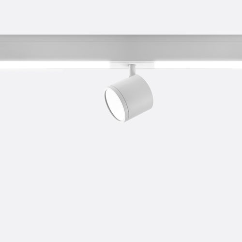 LED-Schienenleuchte - NEWTON FLAT RAIL - Egoluce - rund / aus lackiertem Aluminium / für Einzelhandel