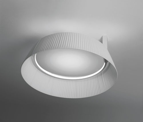 Moderne Deckenleuchte - CHARME 5610 5611 - Egoluce - rund / Aluminium / Polycarbonat