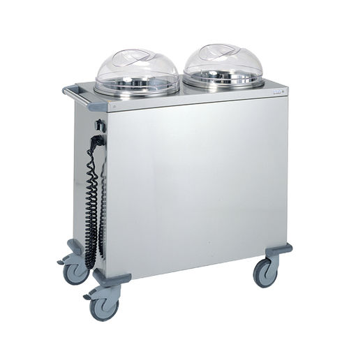Geschirrwagen - 808 series - Tournus - für Gewerbegebrauch / wärmend / Edelstahl