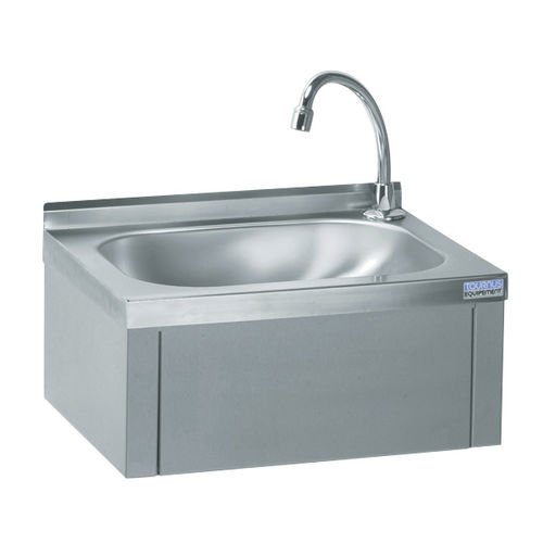 Wand-Handwaschbecken - GC - Tournus - rechteckig / Edelstahl