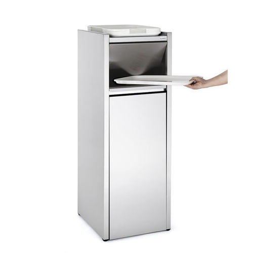 Edelstahl-Abfallbehälter - SNACK BAR - Tournus - freistehend / für Gewerbegebrauch / hygienisch