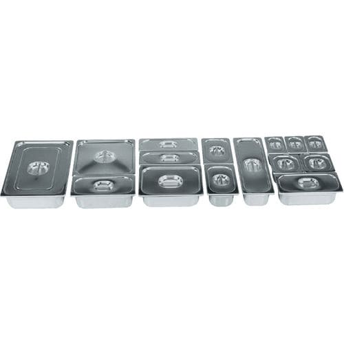 Gastrobehälter / Edelstahl für gewerbliche Einrichtungen - 803 SERIES - Tournus