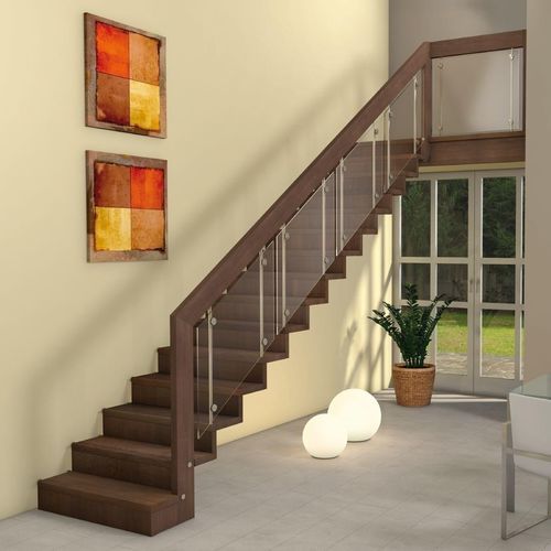Gerade Treppe - INÉA 643A - Créateur d'escaliers Treppenmeister - Holzstufen / Holz / für Privatgebrauch