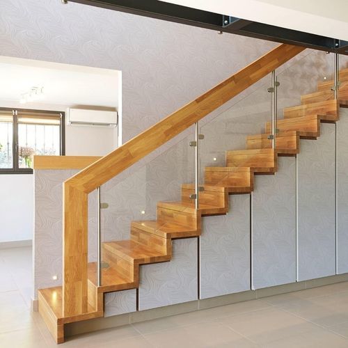 Gerade Treppe - LINÉA 5164A - Créateur d'escaliers Treppenmeister - Holzstufen / Holz / für Privatgebrauch