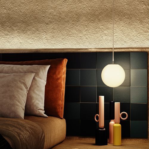 Hängelampe - FULLMOON 20-30-40-50-60 - lumen center italia srl - ABS / modern / mit Kabel