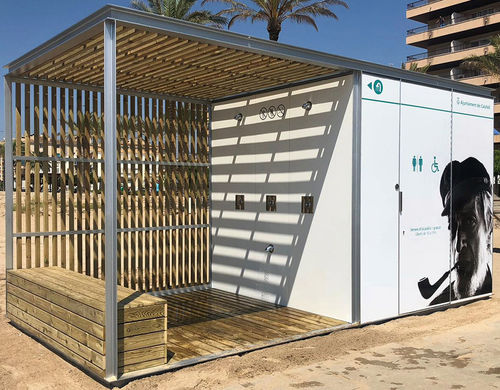 Toiletten-Kiosk - HABANA 49 - URBADIS Microarquitectura - Metall