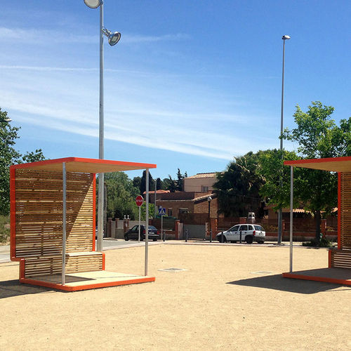 Mehrzwecküberdachung für öffentliche Bereiche - OASIS - URBADIS Microarquitectura